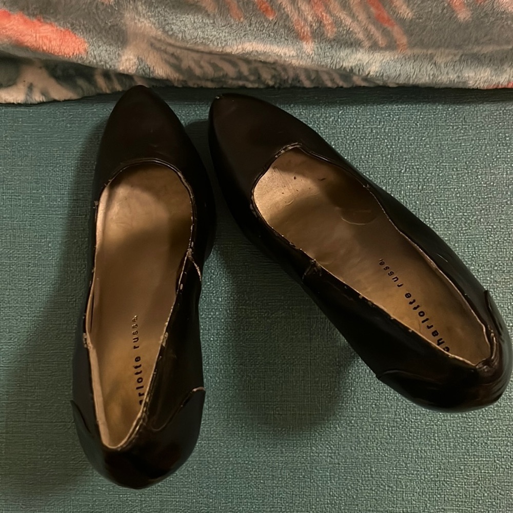 Black business heels